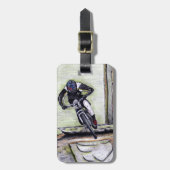 mountainbike Llandegla mtbmx Bagagelabel (Voorkant verticaal)