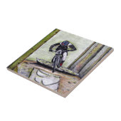 mountainbike Llandegla mtbmx Tegeltje (Zijkant)