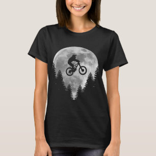 Mountainbike - Maan MTB Downhill Fietsen Grappig c T-shirt