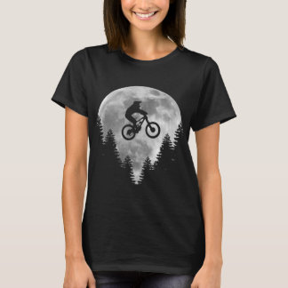 Mountainbike - Maan MTB Downhill Fietsen Grappig c T-shirt