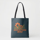 Mountainbike mountainbike tote bag (Voorkant)