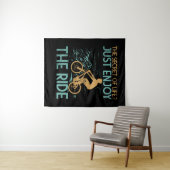 Mountainbike Mountainbiker Wandkleed (In Situ (horizontaal))