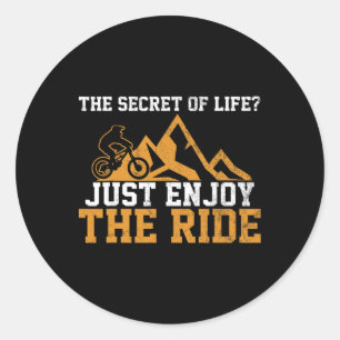 Mountainbike - Mtb Downhill Fietsen Fietser Cadeau Ronde Sticker