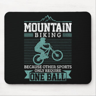 Mountainbike Mtb Downhill Fietsen Funny Mountain B Muismat