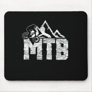 Mountainbike Mtb Downhill Fietsen Mountainbiker Ge Muismat