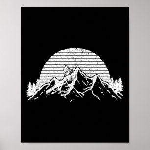 Mountainbike Mtb-fiets Fietssport Afdalingsfietsen Poster