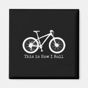 Mountainbike MTB-fiets Wielrennen Grappig Magneet