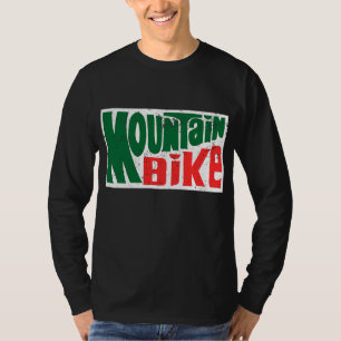 Mountainbike MTB Fietsen voor Rijden in De Morgen T-shirt