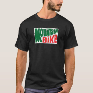 Mountainbike MTB Fietsen voor rijpaden in Mor T-shirt