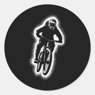 Mountainbike Mtb-fietsers Jongens Kinderen Downhil Ronde Sticker