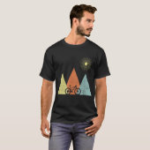  Mountainbike MTB Fietsfietser T-shirt (Voorkant volledig)