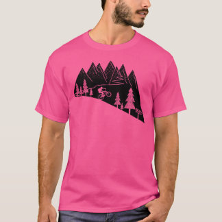 Mountainbike MTB Fietsfietsgeschenk T-shirt