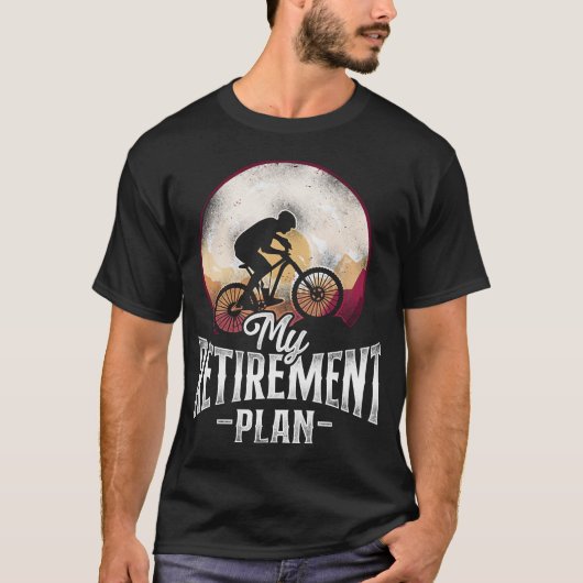 Mountainbike MTB Mountainbiken Pap Als een T-shirt (Voorkant)