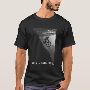 Mountainbike MTB Natuur Bergen Retro Wave Vint T-shirt