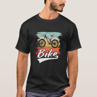 Mountainbike MTB Natuur Bergen Retro Wave Vint T-shirt