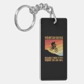 mountainbike mtb offroad sleutelhanger (Voorkant Links)