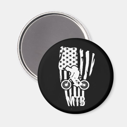 Mountainbike MTB-rijder Magneet (Voorkant / Achterkant)