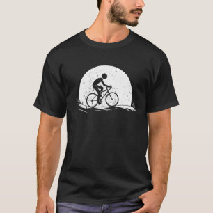 Mountainbike MTB vintage fietsen wielrennen Biker T-shirt