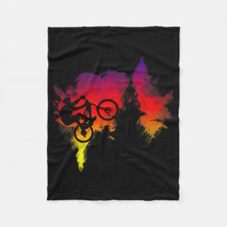 Mountainbike Mtb voor mannen, vrouwen en kinderen_ Fleece Deken