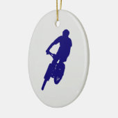 Mountainbike ornament (Links)