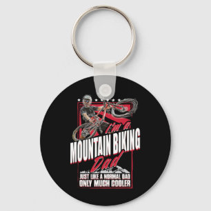 Mountainbike Papa - Grappige Biking Mtb Vaderdag Sleutelhanger