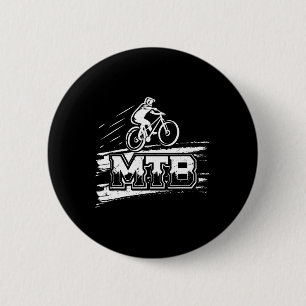 Mountainbike Papa Mountainbiken Grappig Fietsen Ronde Button 5,7 Cm