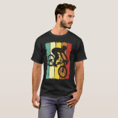 mountainbike Retro Biking T-shirt (Voorkant volledig)