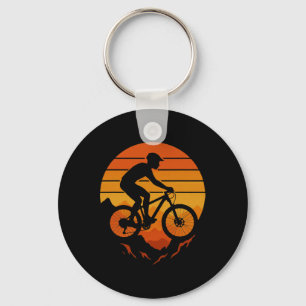 Mountainbike Rijder Fietser Fietser Cadeau Voor Ma Sleutelhanger