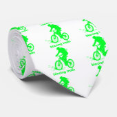 mountainbike stropdas (Opgerold)