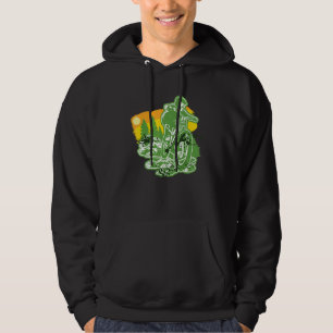 Mountainbike terrein Mtb fietsen Fiets Wielrenner Hoodie