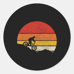 Mountainbike Vintage Retro Downhill Fietsen Mtb Bi Ronde Sticker