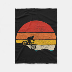 Mountainbike Vintage Retro Downhill Fietsen Mtb Fi Fleece Deken