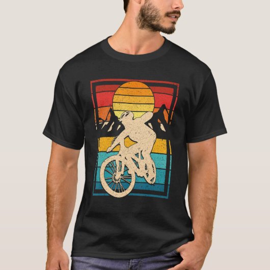 mountainbike voor vrouwen in het vrouwenwinkelcent t-shirt (Voorkant)