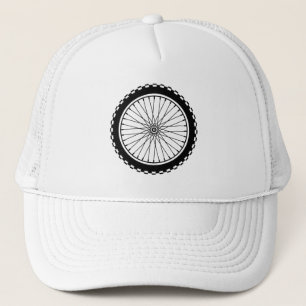 mountainbikegrak - zwart trucker pet
