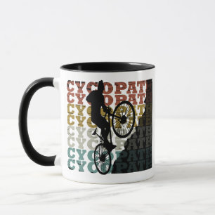 Mountainbikehumor - Grappige fietsen - Cycopath Mok