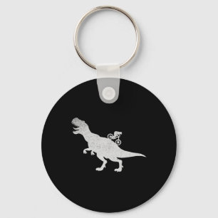 Mountainbiken Afdalingsfiets Wielrenner T-rex Fiet Sleutelhanger