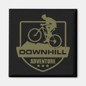 Mountainbiken Downhill mtb Magneet (Voorkant)