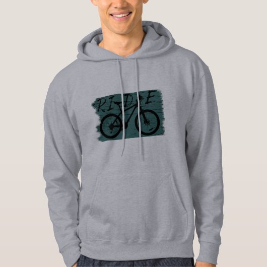Mountainbiken  hoodie (Voorkant)