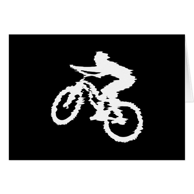 Mountainbiken in hoog tempo (Voorkant Horizontaal)