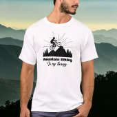Mountainbiken is mijn therapie t-shirt