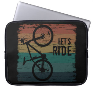 Mountainbiken  laptop sleeve