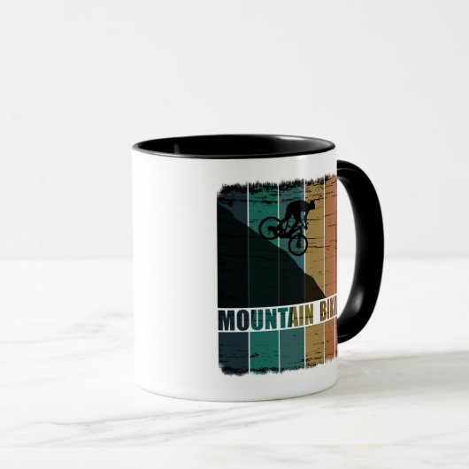 Mountainbiken  mok (Voorkant rechts)