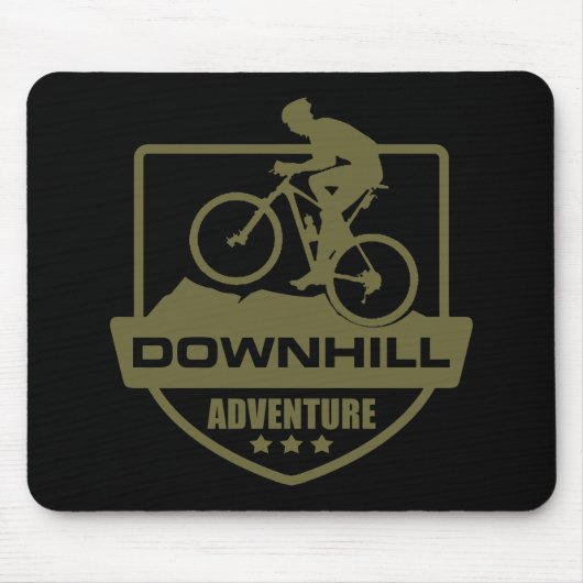 Mountainbiken MTB Downhill Muismat (Voorkant)