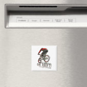 Mountainbiken MTB Mountainbiker Oh Shift Magneet (Insitu (Vaatwasser))