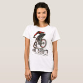 Mountainbiken MTB Mountainbiker Oh Shift T-shirt (Voorkant volledig)