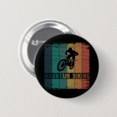 Mountainbiken MTB Ronde Button 5,7 Cm (Voorkant /achterkant)