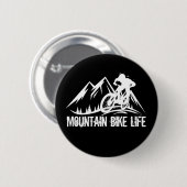 Mountainbiken MTB Ronde Button 5,7 Cm (Voorkant /achterkant)