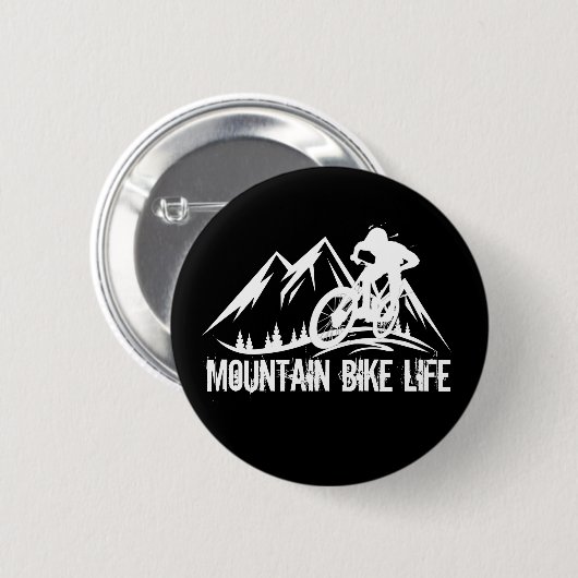 Mountainbiken MTB Ronde Button 5,7 Cm (Voorkant /achterkant)