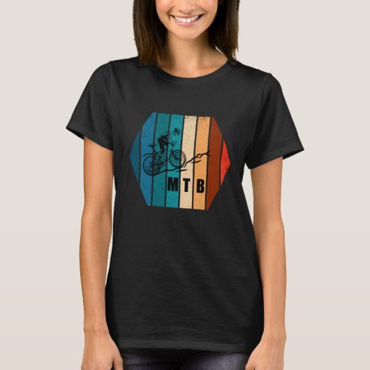 Mountainbiken MTB T-shirt (Voorkant)