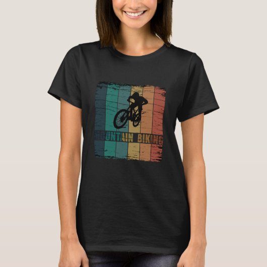 Mountainbiken MTB T-shirt (Voorkant)